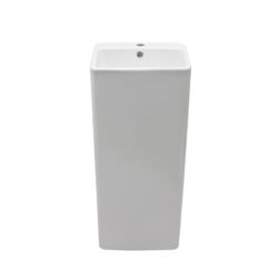 Pedestal Sink 16" For Powder Rooms - White