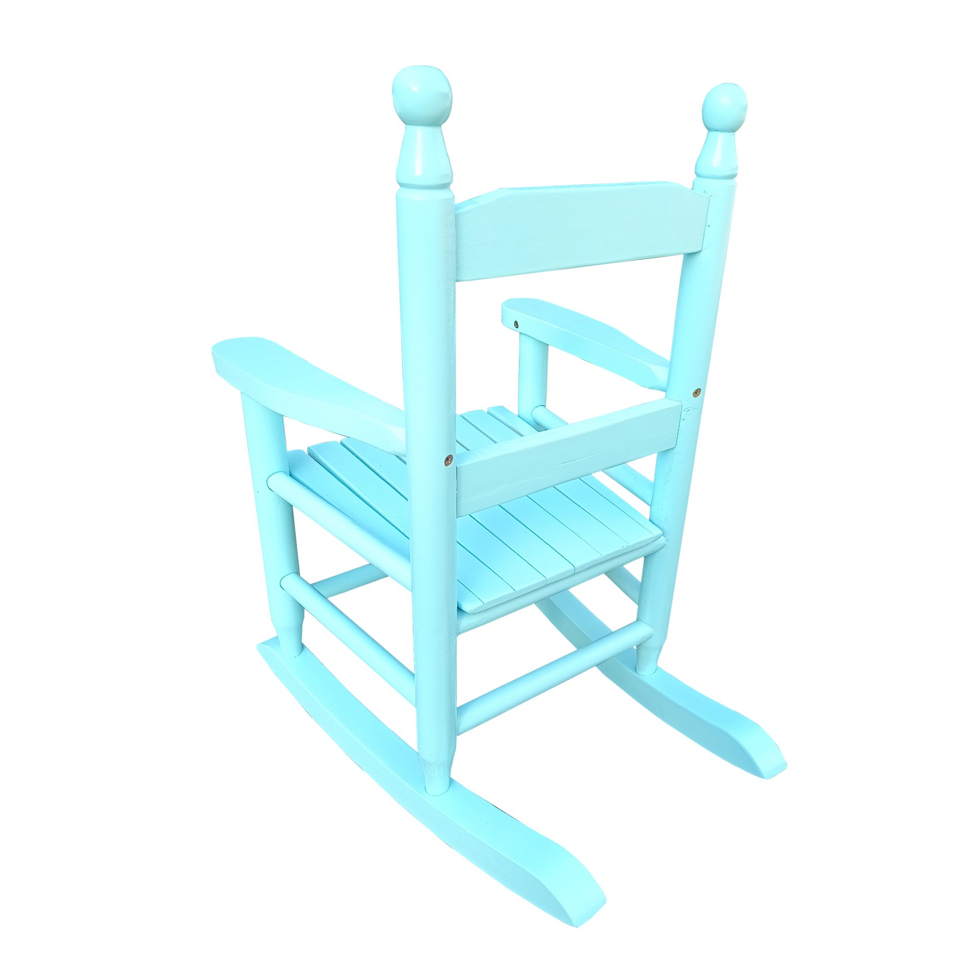 Children's Rocking Chair Indoor Or Outdoor, Suitable For Kids, Durable - Light Blue - Image 4