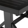 Classic Extendable Trestle Dining Table - Antique Black - Image 3