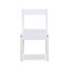 Della - 3-Piece Solid Wood Kids Table & Two Chair Set - White - Image 6