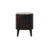 Rounded Lid-Up Blanket Box - Walnut - Image 6