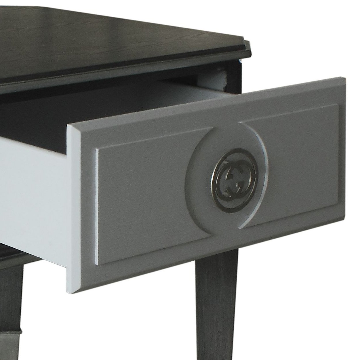 House Beatrice - End Table - Charcoal / Light Gray - Image 7