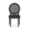 French Country Dining Chairs (Set of 2) With Retro Elegance - Gray - Image 11