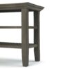 Acadian - Narrow Side Table - Farmhouse Gray - Image 7
