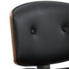 Camila - Synthetic Leather Office Chair - Black - Image 10