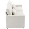 Cozy Upholstered Loveseat Sofa Oversized Comfy Comfy Cloud Sofa Double Cushion Loveseat Sofa Plush Cushion Sofa Couch For Living Room - Beige - Image 13