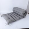 2 Piece Outdoor Chaise Lounge Cushion Set, Replacement Cushions For Patio - Gray - Image 8