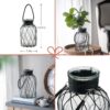 French Country Home Decor Collection (Includes An Artificial Plant, Vase, Trays, Stool And Side Table) (Set of 5) - Multicolor - Image 5