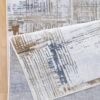 Textures - 5'3" X 7' Area Rug - Multi / White - Image 2