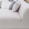 Audrey - U Shape Corner Sofa - Cream - Image 2