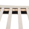 Aspen - King Vertical Tufted Headboard Platform Bed Set - Light Beige - Image 9