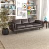 Chase - Leather Sofa - Chocolate / Dark Brown - Image 7