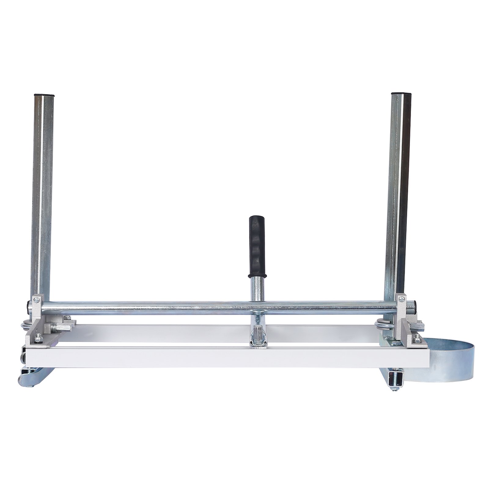 Portable Chainsaw Mill Aluminum Steel Planking Lumber With Adjustable Milling Bar 14 To 24" - Silver - Image 6