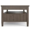 Lev - Lift Top Coffee Table - Smoky Brown - Image 3