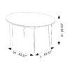 Lara - Dining Table (Walnut) - Brown - Image 3