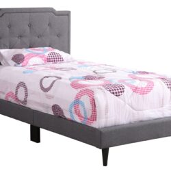 Deb - Twin Bed - Gray