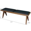 Keira - Bench - Black / Brown - Image 8