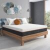 CopperCool 12" Queen Hybrid Memory Foam Mattress - Gray - Image 2
