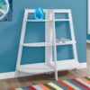 Bookshelf, Bookcase, Etagere, 3 Tier, For Office, Contemporary & Modern - White - Image 3