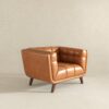 Addison - Lounge Chair Leather - Cognac - Image 3