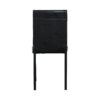 5 Piece Dinning Set With Faux Marble Top, Table & 4 Chairs - Black - Image 10