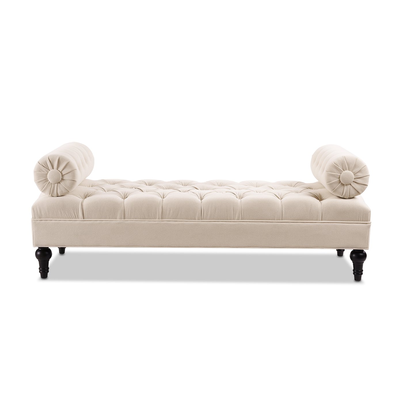 Lewis Bolster - Arm Entryway Bench - Sky Neutral Beige - Image 8