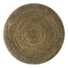Drum Accent Side Table, Contemporary Elegant Design - Gold - Image 8