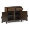 Connaught - Entryway Storage Cabinet - Rustic Natural Aged Brown - Image 2