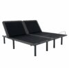 King Size Flex Head Quick Assembly Adjustable Bed Frame With Voice Activated Controls - Black - Image 4