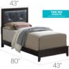 Primo - Twin Bed - Espresso - Image 6