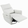 29.92" 270 Power Swivel Rocker Recliner Chair, Electric Glider Reclining Sofa With USB Ports, Power Swivel Glider, Rocking Chair Nursery Recliners For Living Room Bedroom - Light Gray - Image 17