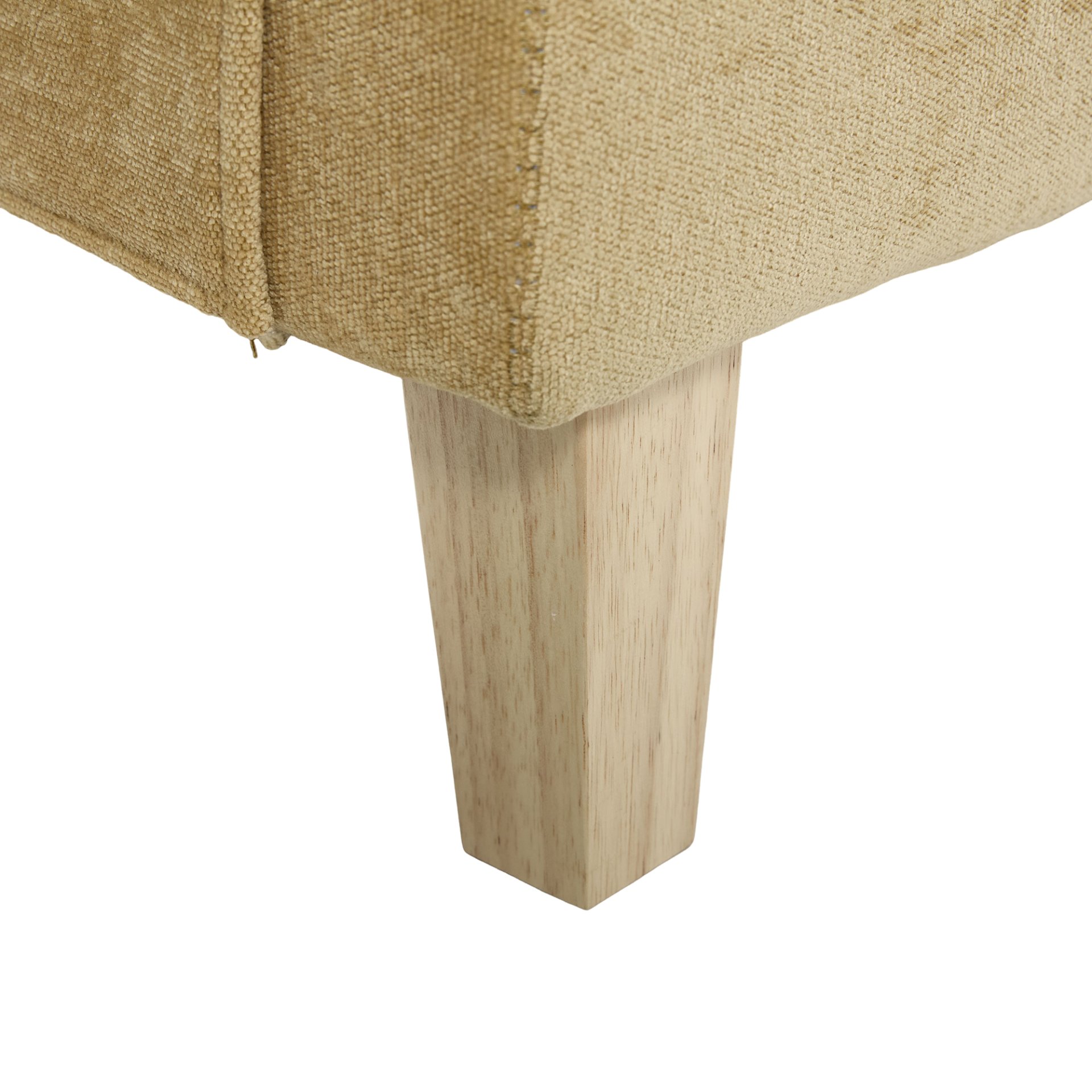 Mid Century Modern Foldable Sofa Bed Recliner, 3 - 1 Convertible Sleeper With 3 Pillows - Mustard Yellow - Image 26