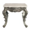 Miliani - Marble Top End Table With Marble Top - Antique Bronze / Natural Marble - Image 2