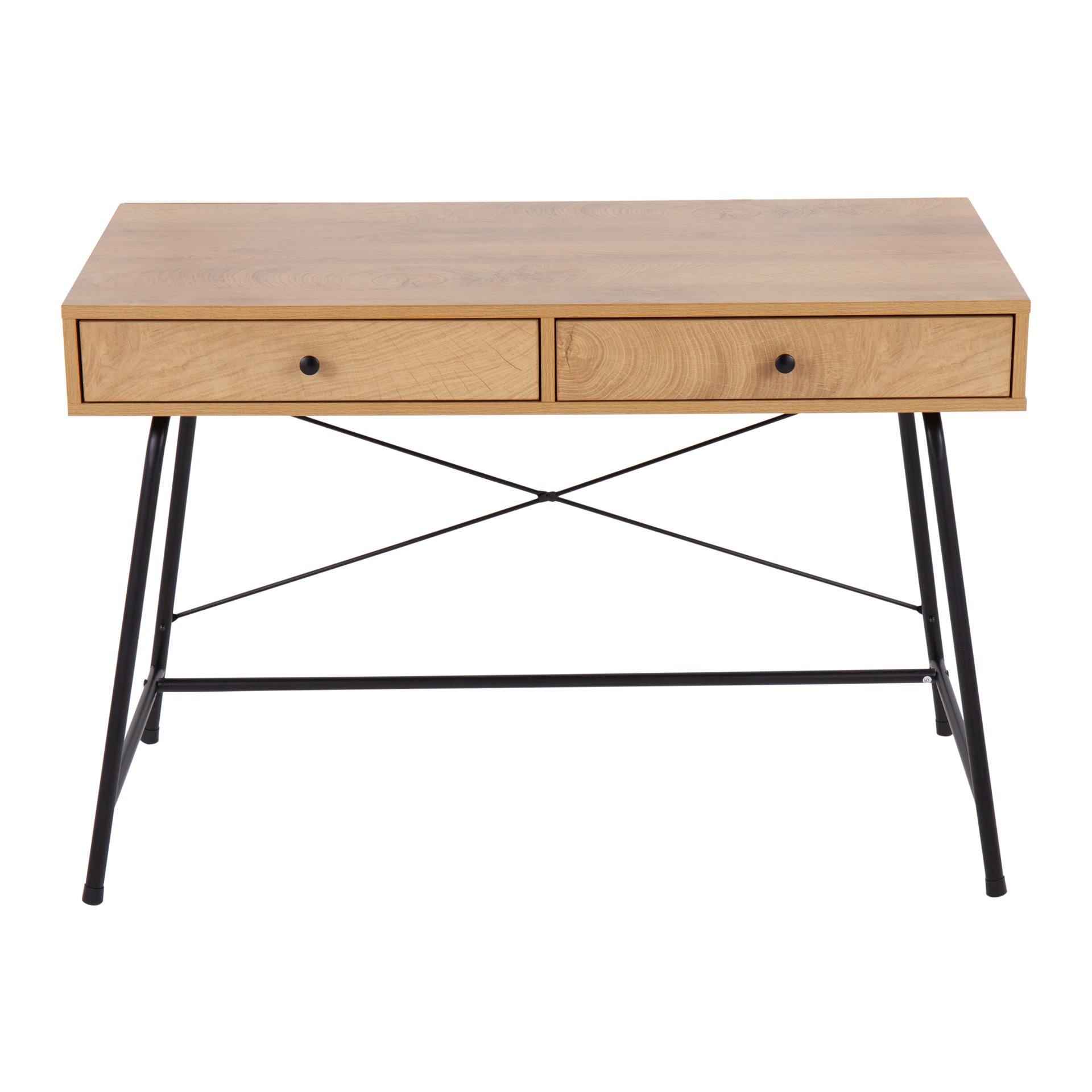 Casper - Industrial Desk - Black / Brown - Image 5