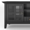 Acadian - TV Media Stand - Black - Image 5