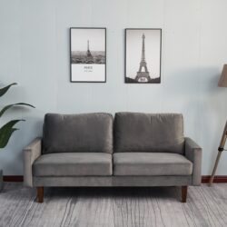 Plush Comfort Loveseat - Gray