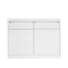 6 Drawer Dresser For Bedroom With LED Lights, Sturdy Frame - White - Image 15