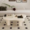 Cloud Shaped Coffee Table For Living Room - Beige - Image 2