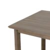 Rustic Nash Dining Table With Slat Design - Gray - Image 11