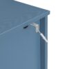 2 Door 2 Drawer Cabinet, American Furniture, Suitable For Bedroom, Living Room, Study - Blue - Image 21