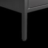 Kitchen Buffet Server Table Accent Sideboard Cupboard Server Buffet Console Table With Doors Cabinet - Black - Image 13