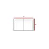 Outdoor Loveseat With Cushions - Gray Mix - Image 10