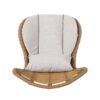 Calypso - Outdoor Chair With Water Resistance Cushion And Iron Frame - Beige - Image 9