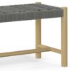 Dahlia - Outdoor Indoor Bench - Gray - Image 7