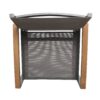 Aresha - Metal Outdoor Dining Armchair (Set of 2) - Gray - Image 9