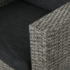 Puerta - Stylish Outdoor Club Chair With Weather Resistant Cushions - Mixed Black - Image 12