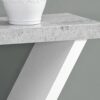 Accent Console Table For Entryway, Modern Convenient Design - White - Image 2