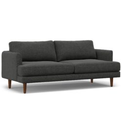 Livingston - Upholstered Sofa - Charcoal Gray