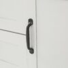 Hall Tree With 3 Hooks, Coat Hanger, Entryway Bench, Storage Bench, 3 In 1 Design, For Entrance, Hallway White - White - Image 7