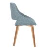 Fabrico - Mid-Century Modern Dining Chair (Set of 2) - Zebra / Blue - Image 3